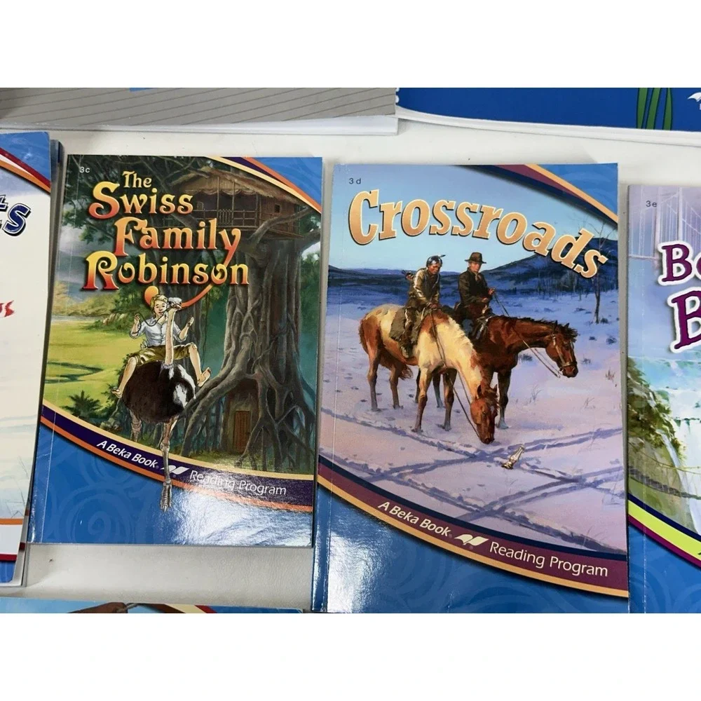Abeka 3rd‎ Grade Homeschool Language Arts Curriculum Lot With All Readers